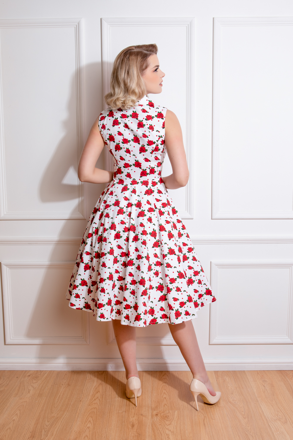 Cora Floral Swing Dress